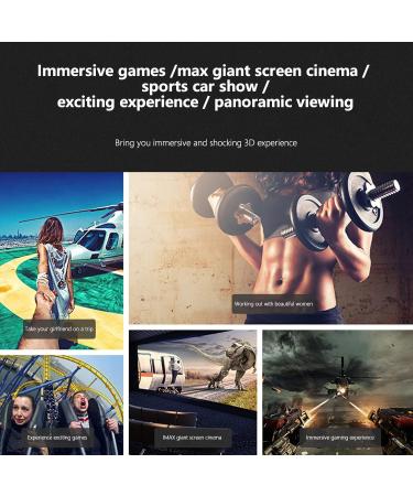 VR Smart 3D Glasses - HD Blue Light Protection with Game Handle - Android/iOS Compatible - Black - Buy Online on GoSupps.com