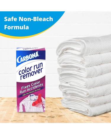 Carbona Color Run Remover - Powerful Color Bleed Eliminator - 2.6 Oz 2 Pack - Buy Online on GoSupps.com