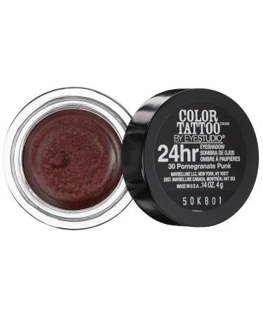Maybelline New York ColorTattoo Metal 24HR Cream Gel Eyeshadow - Pomegranate Pink 0.14oz - Buy Online on GoSupps.com
