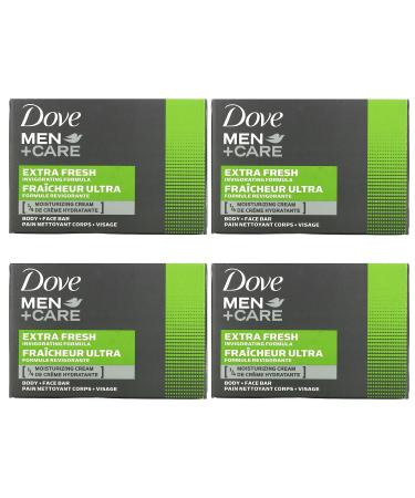 Dove Men + Care Body & Face Bar Extra Fresh 4 ea