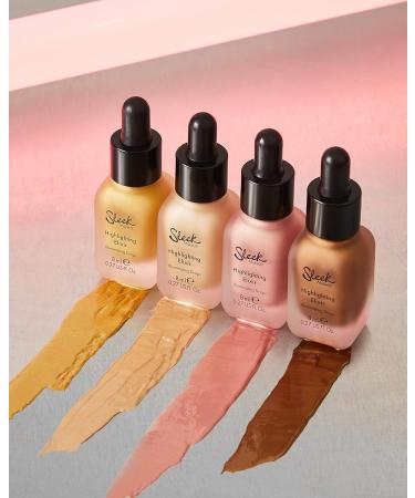 Sleek MakeUp Highlighting Elixir - Radiant Customisable Glow - Easy to Use - 40g - Buy Online on GoSupps.com