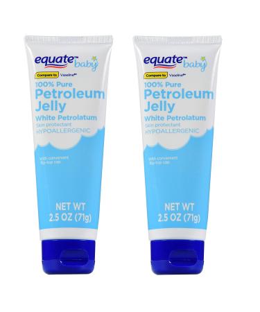 Equate Baby 100% Petroleum Jelly 2.5 oz 2 pk