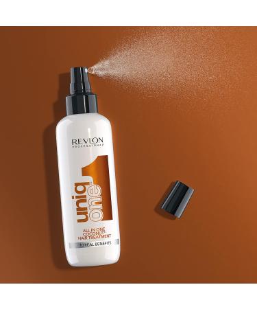 Revlon Professional Coconut Leave-In Conditioner 150ml - Vegan Hair Treatment for Shine and Frizz Control - All Hair Types - Buy Online on GoSupps.com