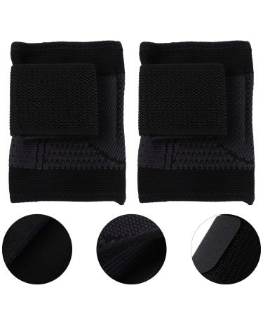 Buy Sports Wristband Brace - Elastic Nylon Sweatbands for Gym Football & Workouts - Carpal Tunnel Relief - Black Fitness Wrist Bands - Buy Online on GoSupps.com