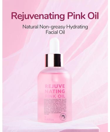 Rejuvenating Pink Oil - Hydrating Facial Oil for Dry Skin | Argan & Rosehip Oil | Korean Skin Care (1.9fl oz - Buy Online on GoSupps.com