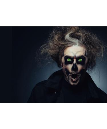 Balinco Solid Green Colored Contact Lenses | Costume Accessories for Cosplay Halloween Carnival & Festivals - Buy Online on GoSupps.com