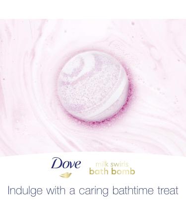 Dove Vanilla Raspberry Creamsicle Bath Bombs 2.8 oz (Twin Pack) - Luxury Bath Fizzies - Buy Online on GoSupps.com