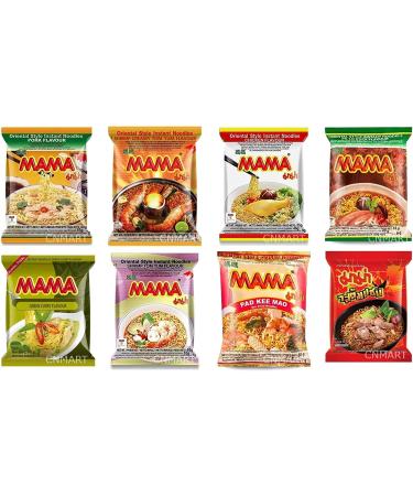 CNMART MAMA Instant Noodles Ramen Case of 30 | Assorted 3 Different Flavours  - Buy Online on GoSupps.com
