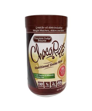 HealthSmart Foods ChocoRite Protein Brownie â€“ Low Carb Chocolate Fudge 14.7 oz - Buy Online on GoSupps.com