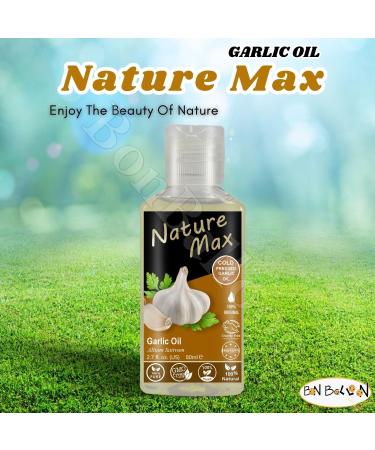 bonballoon Nature Max Garlic Oil Essential Oils Natural Pure Cold Pressed Premium For Hair And Skin Care No Additives No Preservatives Non Gmo Kosher Halal (1 Pack 2.70 oz / 80 ml)  - Buy Online on GoSupps.com