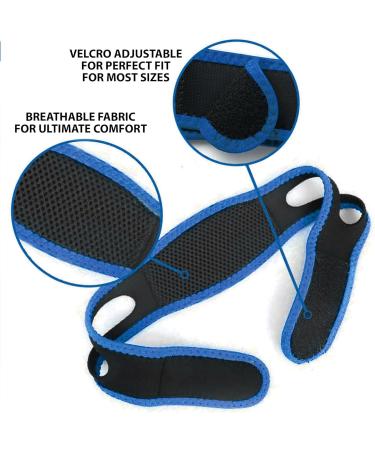 SnoreShield Anti Snore Chin Strap - #1 Snoring Sleep Solution - Natural & Comfortable Stopper - Buy Online on GoSupps.com