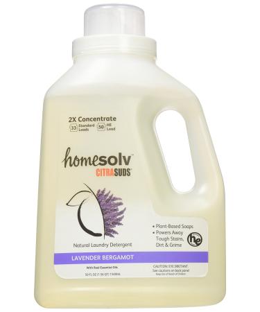 Citra Suds Laundry Liquid - 50 oz - Lavender Bergamot - 2X Concentrated