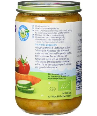 HiPP Couscous with Vegetables & Organic Chicken - Pack of 6 (220g each) | Healthy Baby Food - International Shipping Available - Buy Online on GoSupps.com