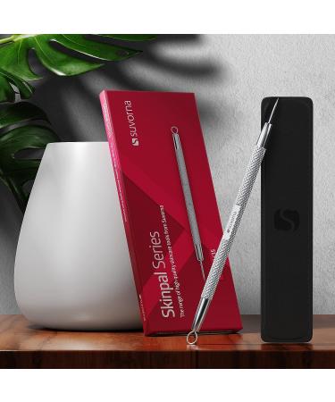 Suvorna Skinpal S35 Milia Remover Tool for Pimple, Blackhead, Whitehead, Pore, Comedone, Boil - Acne Extractor and Pimple Popper with Lancet Needle for Face Popping - Buy Online on GoSupps.com