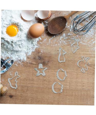 PRETYZOOM 9pcs Silver Molds Mold Supplies Stainless Ocean Steel Biscuit Lovely Tools Themed for Lover Marine - Buy Online on GoSupps.com