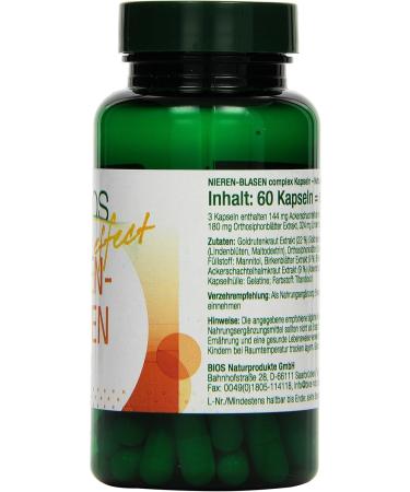 Buy Bios Effect Kidney-Bladder Complex - 60 Capsules (31g) | International Shipping Available - Buy Online on GoSupps.com