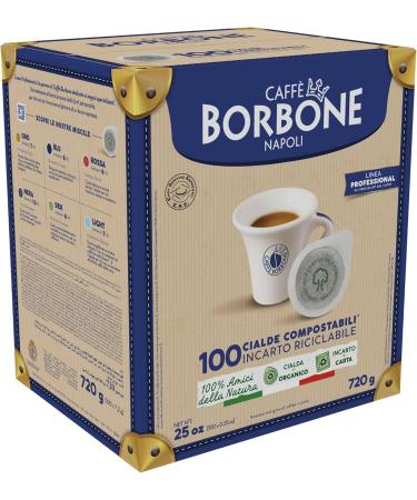  CAFF BORBONE Caff Borbone ESE 44 Mixed Paper Coffee Pods Red Blue Gold Black 300 Pods to Choose From - Buy Online on GoSupps.com