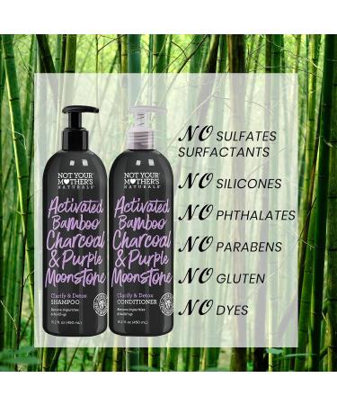 Not Your Mother's Naturals Bamboo Charcoal Shampoo + Conditioner Set - 15.2 Oz Each - Buy Online on GoSupps.com