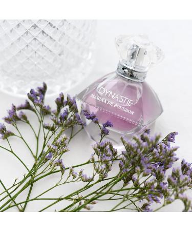 Dynastie Mademoiselle by Princesse Marina De Bourbon - Eau de Parfum for Women - Opens with Pear Mandarin Orange and Black Currant - Blended with Peony - For Joyful and Fanciful Ladies - 3.4 oz - Buy Online on GoSupps.com