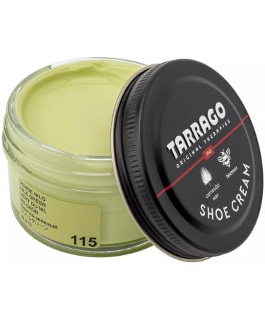 Shoe Cream 50 ml | Nourishing Polishing and Protective Cream for Leather and Synthetic Leather Shoes Footwear Bags and Accesories 50 ml Nile Green (115)