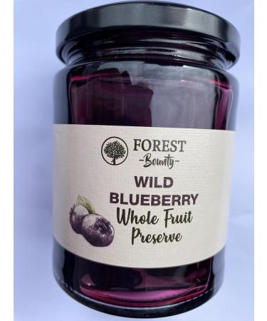 Forest Bounty Wild Blueberry Whole Fruit Preserve 375g - Buy Online on GoSupps.com