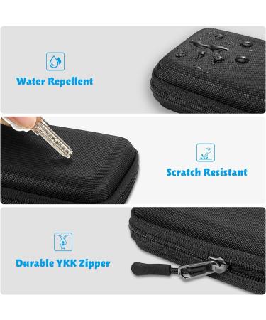 Hard Shell Protective Case for Freestyle Libre 3/2 Reader - Lightweight & Shockproof Diabetic Storage Case (Black) - Buy Online on GoSupps.com