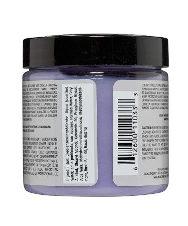 MANIC PANIC Virgin Snow Hair Toner - Semi Permanent Blue Toner for Blonde Hair - Vegan & Ammonia-Free - 4 Fl Oz - Buy Online on GoSupps.com