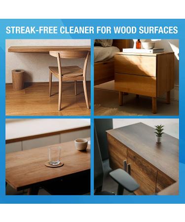 MiracleWipes for Wood Surfaces - Clean, Protect, and Polish Cabinets, Furniture, and Floors - 30 Count - Buy Online on GoSupps.com