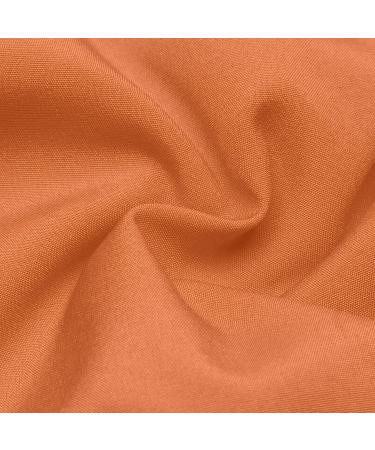 TUNUSKAT Women's Off-Shoulder Cross Short Sleeve Blouse - Orange | Summer Trendy Crop Top - Buy Online on GoSupps.com