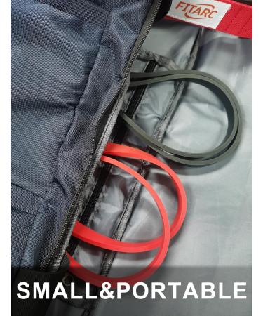 Fitarc Resistance Bands Set - 3 Adjustable Bands for Pilates Yoga & Home Gym | Perfect for Men & Women | Includes Pull-Up Helpers Handles and Door Anchors - Buy Online on GoSupps.com