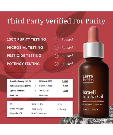 Jojoba Oil - 100% PURE Unrefined Jojoba Oil for Face Organic Jojoba Oil for Hair Hydrates Fights Blemishes and Regulates Sebum Production Jojoba Oil for Skin Cold-Pressed Jojoba Oil Organic - Buy Online on GoSupps.com