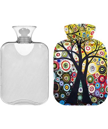 Buy Naanle Tree of Life Heat Bottle - Transparent Hot Water Bottle & Hand/Foot Warmer for Pain Relief | 1L Cold & Heat Therapy - Buy Online on GoSupps.com