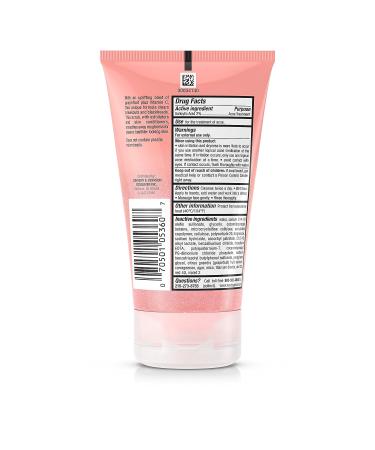 Neutrogena Oil-Free Acne Wash Pink Grapefruit Foaming Scrub 4.2 Fl Oz - Gentle Exfoliating Cleanser - Buy Online on GoSupps.com