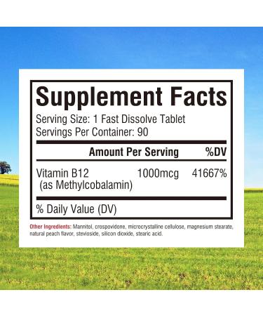 Innate Vitality Magnesium Glycinate & Vitamin B12 Bundle No Gluten & Vegan Magnesium (120 Caps) & Vitamin B12 1000mcg (90 Fast Dissolve Tabs) Value Pack Bundle & Save - Buy Online on GoSupps.com