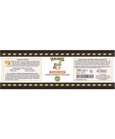  L'Amande Liquid Soap For Hands With Essential Oils Of Bitter Orange 300 Ml - Buy Online on GoSupps.com