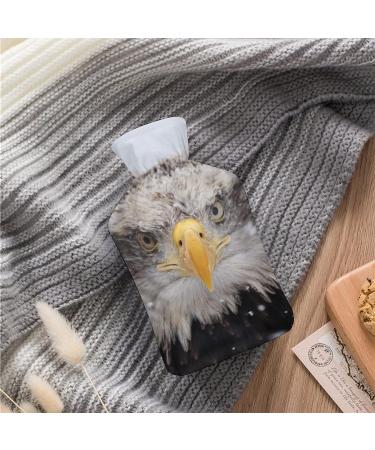 Snowy Bird Hot Water Bottle with Plush Cover | Hand Warmer for Adults & Children - 26.5x15.3cm | International Shipping Available - Buy Online on GoSupps.com