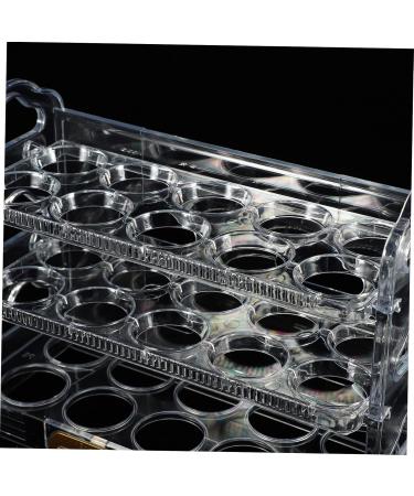 Healeved Container Holder Storage Fridge Tray Refrigerator Flipped Preservation Shop Household Home Transparent 25.5X20X10CM - Buy Online on GoSupps.com