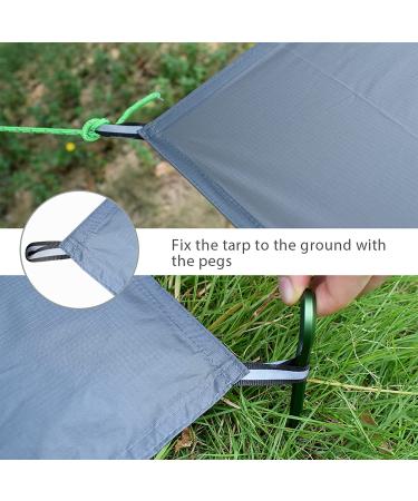 GEERTOP 2 Person Ultralight Waterproof Tent Tarp Ground Sheet for Camping, Hiking, Picnic - 4 Sizes Available - Buy Online on GoSupps.com