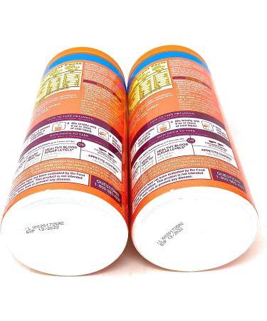 Metamucil Sugar Free Fiber Supplement, Orange Smooth, 260 Servings, 1.7 lb (Pack of 2) - Buy Online on GoSupps.com