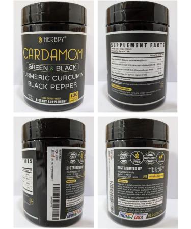 Herbpy Bundle 6in1 Beet Root Capsules 100 Count & 4in1 Cardamom Capsules 100 Count - Support Restful Night Heart Health Digestion & Natural Wellness - Buy Online on GoSupps.com