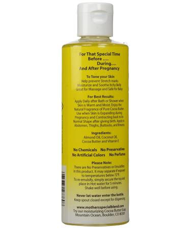 Mother's Special Blend All-Natural Skin Toning Oil - 8oz | Perfect for Smooth & Radiant Skin - Buy Online on GoSupps.com