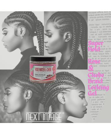 Braid Locking Gel Super Hold - NEXT IMAGE | Rose Water Formula for Perfect Braids & Long-Lasting Styles - Buy Online on GoSupps.com