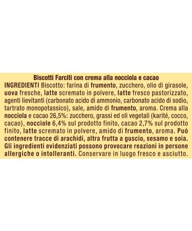 Buy Mulino Bianco Baiocchi Biscuits - 260g Cocoa Filling | International Shipping Available - Buy Online on GoSupps.com