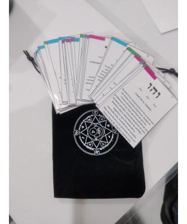 72 Names of God Meditation Cards - Wooden Deck for Spiritual Growth | International Shipping Available - Buy Online on GoSupps.com