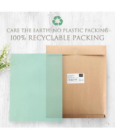 Colored Vellum Paper 20 Colors 100 Sheets 8.5x11 inch - Transparent Tracing Paper for Sketching, Invitations, DIY - Buy Online on GoSupps.com