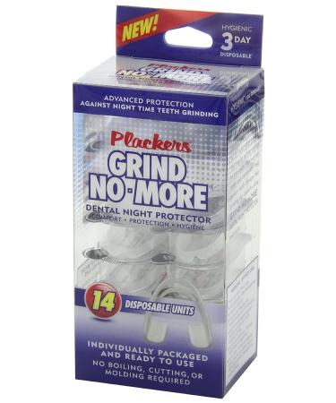 Plackers Grind No More Dental Night Guard for Teeth Grinding - 14 Count - Buy Online on GoSupps.com