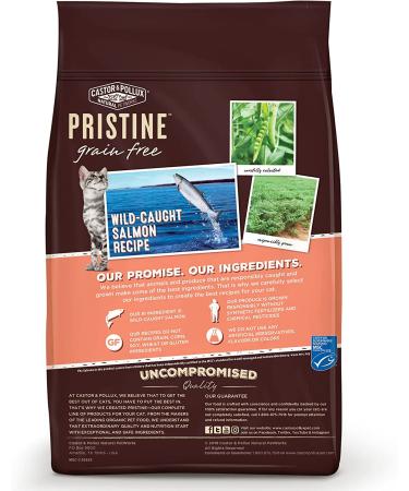 Castor & Pollux Pristine Grain-Free Wild-Caught Salmon Recipe - 3 lb Pack - Buy Online on GoSupps.com