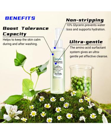 Higher Capacity Cleanser | Gentle Foam Deep Pore Face Wash for Oily & Sensitive Skin | Hydrating Daily Foaming Cleanser for Men & Women | Effective Makeup Remover & Sunscreen Cleanser - Buy Online on GoSupps.com
