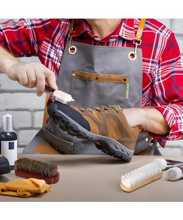 LUBOXIN 4 PCS Suede Brush for Shoes Nubuck Brush Horsehair Shoe Brush Hard-Wearing Crepe Brushes Multifunctional Nubuck Suede Cleaner Kit with Suede Eraser for Shoes Boot Leather Cleaning - Buy Online on GoSupps.com