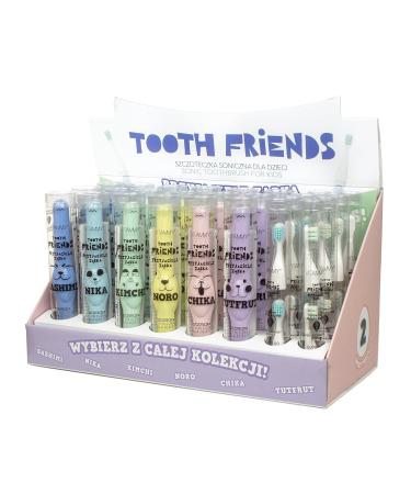 VITAMMY Tooth Friends Sonic Toothbrush for Kids - Pink-Chika Age 3+ | International Shipping - Buy Online on GoSupps.com